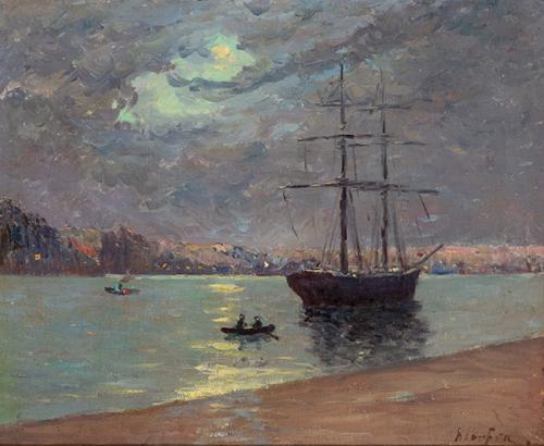  MAXIME MAUFRA - Brume le soir a Nantes