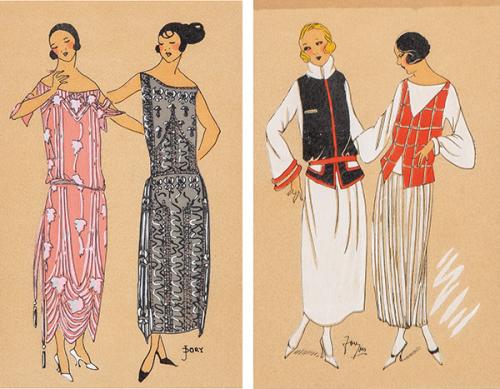 JEAN PATOU - Diseño de vestidos