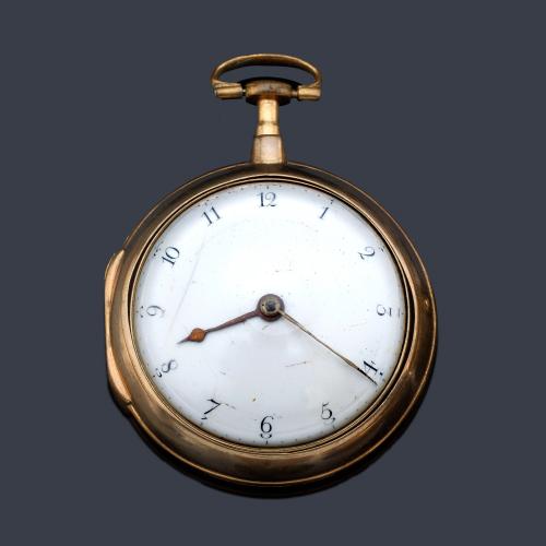  FM. DUERRIHOUSE London nº 2291, reloj catalina con caja en metal.