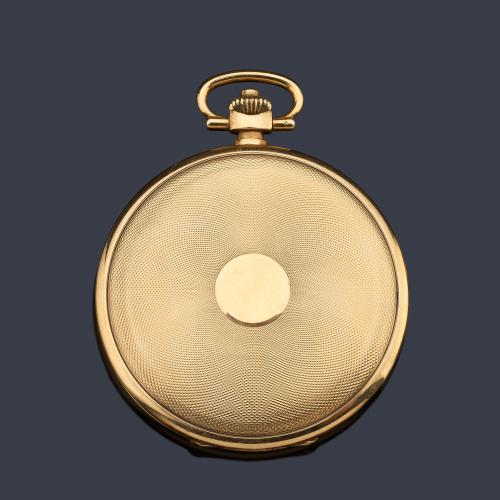  TISSOT nº 491839, reloj saboneta con caja en oro amarillo de 18 K.