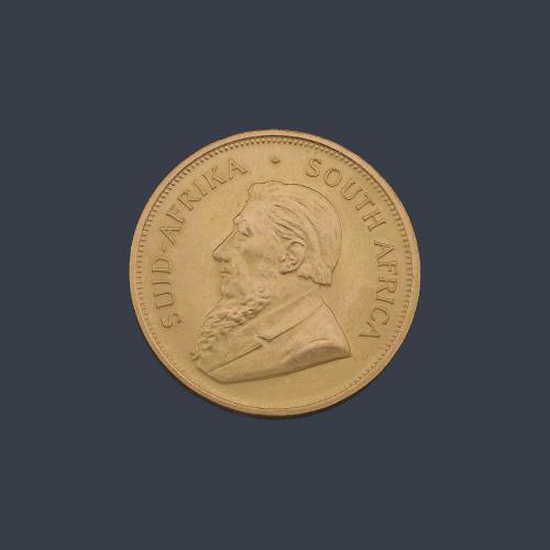  Moneda Krugerrand South África en oro de 22 K.