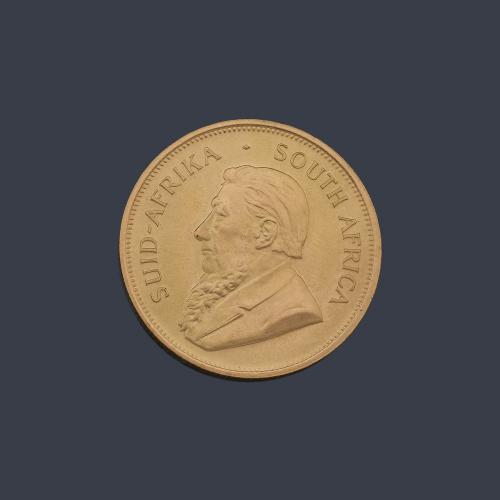  Moneda Krugerrand South África en oro de 22 K.