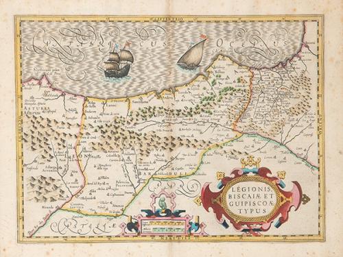 GERARDUS MERCATOR - Legionis Biscaiae et Guipisciae Typus