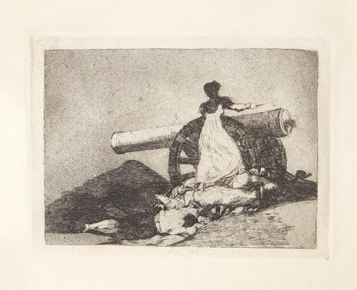  FRANCISCO DE GOYA Y LUCIENTES - ¡Qué valor!