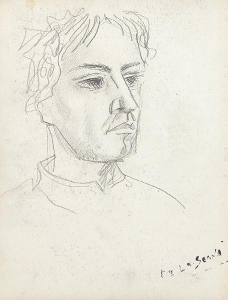 ISMAEL DE LA SERNA - Retrato de joven