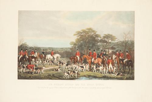 WILLIAM HUMPHRYS - Sir Richard Sutton and The Quorn Hounds