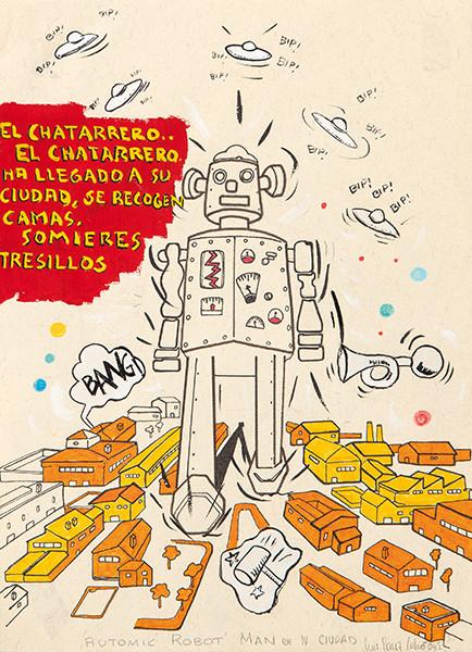 LUIS PÉREZ CALVO - Automic robot man en tu ciudad