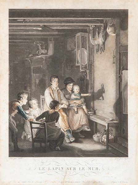 SIR DAVID WILKIE - Le lapin sur le mur