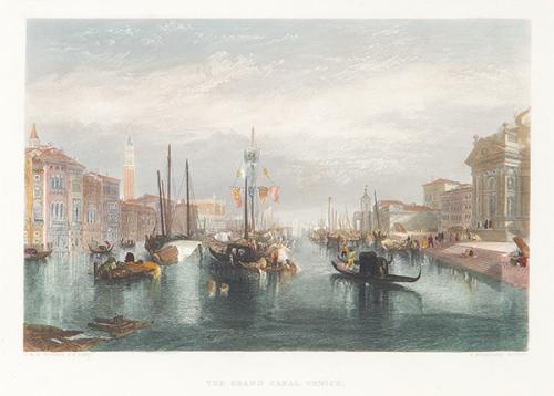  J. M. W. TURNER - Vedutas con el Gran Canal de Venecia