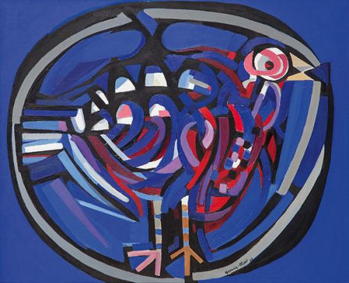 JOSÉ MARÍA GARCÍA LLORT - Pájaro azul