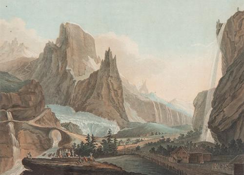  CASPAR WOLF - Le Grand Theatre des Alpes et Glaciers