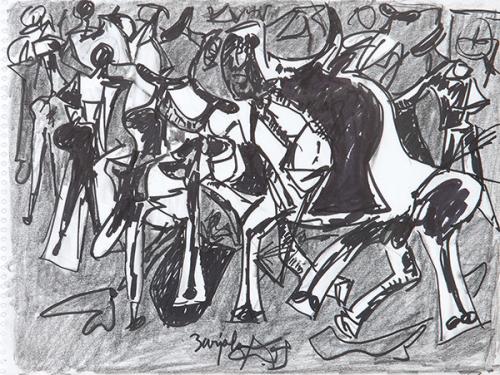 JUAN BARJOLA - Tauromaquia