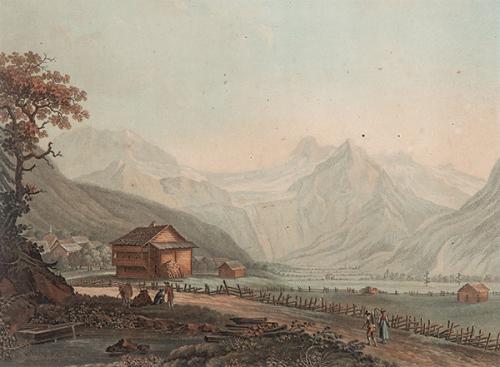  CASPAR WOLF - Vallon de Lenk et Glacier du Ratzliberg