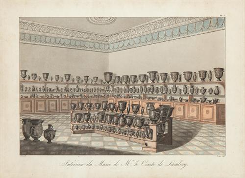  ALEXANDRE DE LABORDE - Interieur du Musée de M. le Comte de Lambery