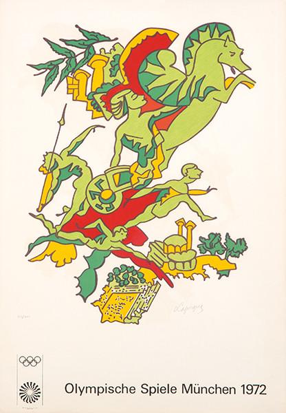  CHARLES LAPICQUE - Olympische Spiele München