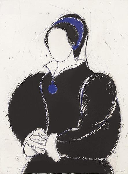  MANOLO VALDES - Retrato de mujer