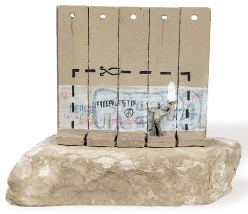  BANKSY - Walled Off Hotel, Souvenir Wall Section