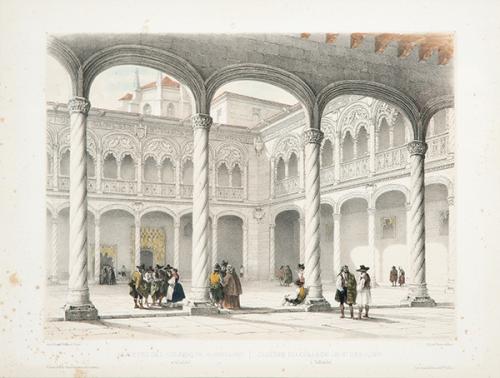  GENARO PÉREZ VILLAAMIL - Claustro del Colegio de San Gregorio de Valladolid