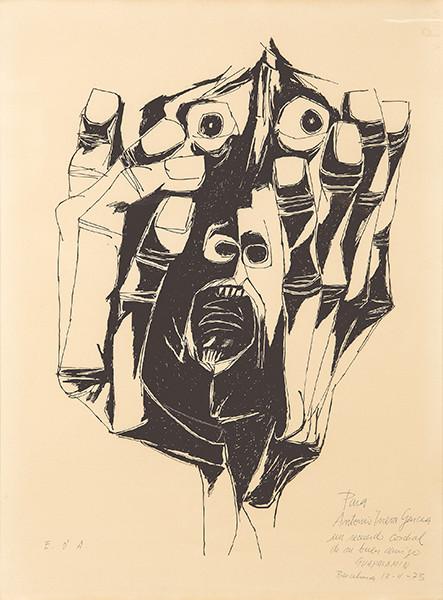  OSWALDO GUAYASAMIN - Rostro