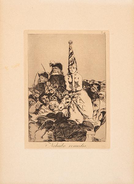  FRANCISCO DE GOYA Y LUCIENTES - No hubo remedio