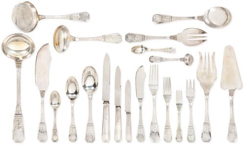  Cubertería de plata española