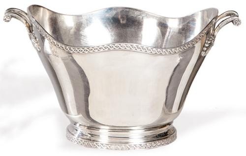  Hielera de plata española punzonada 1ª Ley.