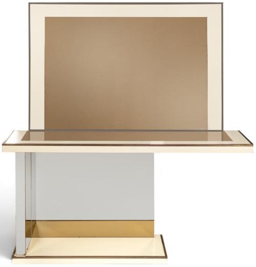  Consola rectangular “Nazaret”, compuesta por un sobre de espejo