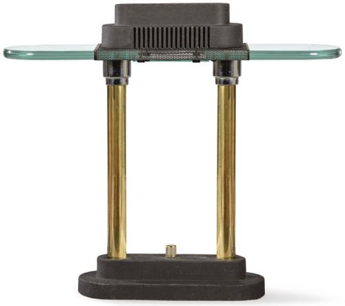  Lámpara de mesa de Robert Sonneman para George Kovacs, años 80