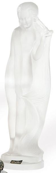  "Mujer" en cristal helado de Sevres h. 1960-70.