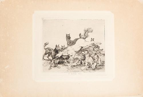  FRANCISCO DE GOYA Y LUCIENTES - Se defiende bien