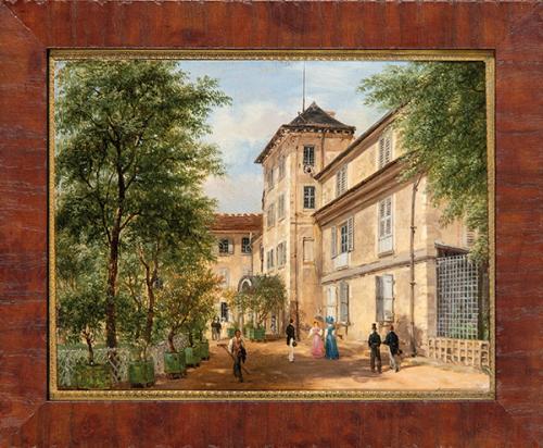  GIUSEPPE CANELLA I - Casa del pintor François Pascal Simon, barón Gérard en Auteil.