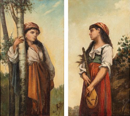  JOAQUÍN ESPALTER Y RULL - Zingaras italianas
