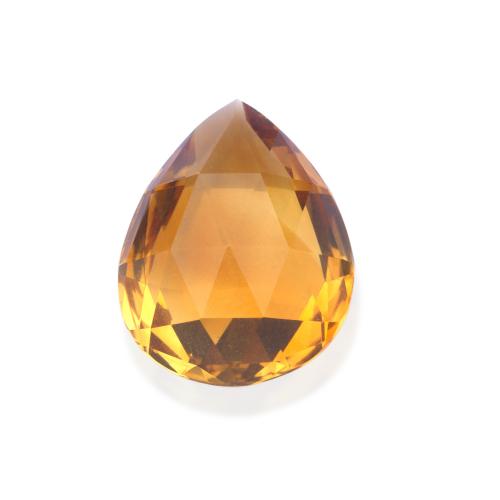  Topacio Imperial talla 'briolette' de 27,18 ct.