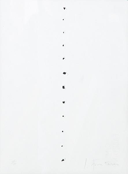 LUCIO FONTANA - Concetto spaziale
