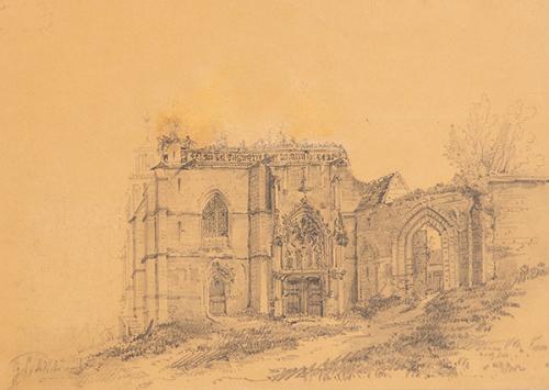  GENARO PÉREZ VILLAAMIL - Monasterio en ruinas