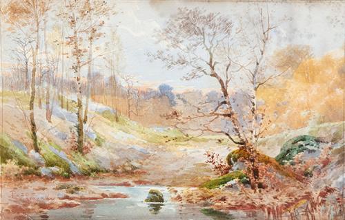  JULIÁN DEL POZO Y LA ORDEN - Paisaje