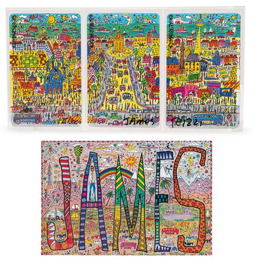  JAMES RIZZI - Gente feliz se reúne en Manheim
