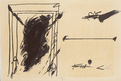  ANTONI TÀPIES - La Ligne d´horizon
