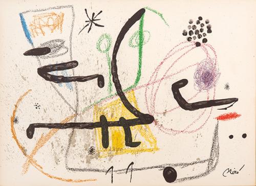  JOAN MIRÓ - Maravillas con variaciones acrósticas en el Jardín de Miró