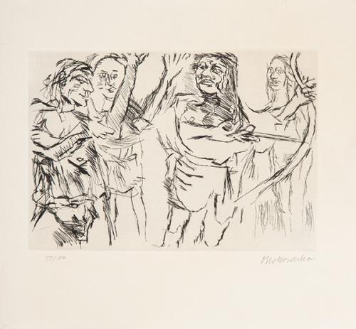  OSKAR KOKOSCHKA - Penthesilea (Una tragedia de Heinrich von Kleist)