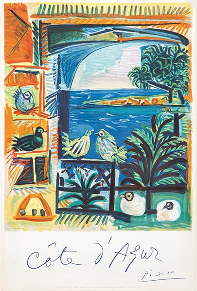  PABLO PICASSO - Côte d'Azur