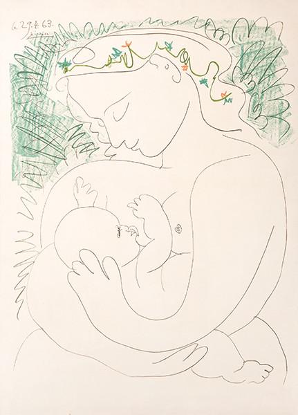  AFTER PABLO PICASSO - Grande Maternité