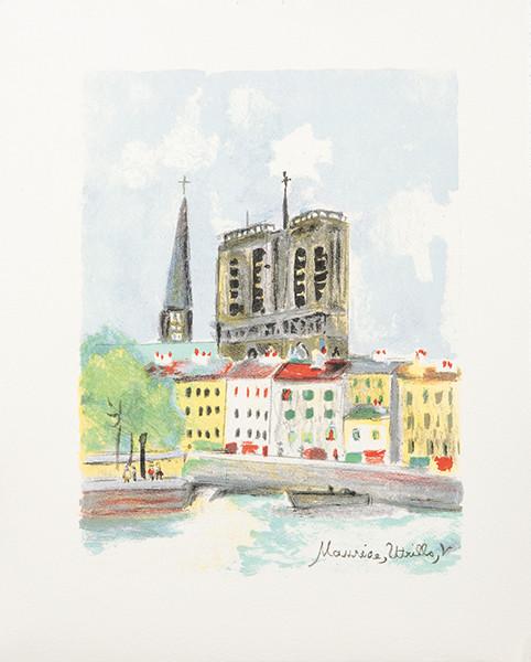  MAURICE UTRILLO - Notre Dame (París Capitale)
