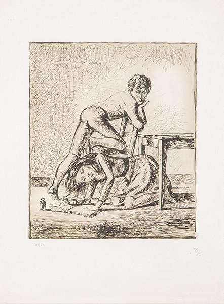  BALTHUS - Parce que Cathy lui enseignait ce qu'elle apprenait (Cumbres Borrascosas)