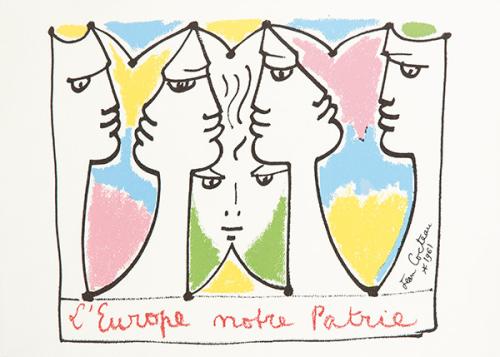  JEAN COCTEAU - L'Europe Notre Patrie