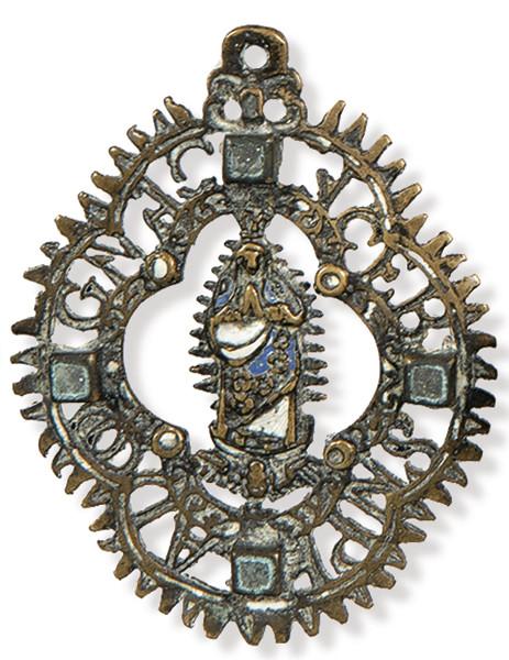  Relicario S. XVII. 7,2 x 5,5 cm 160-180€
