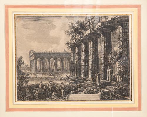  GIOVANNI BATTISTA PIRANESI - Différentes vues de... Paestum