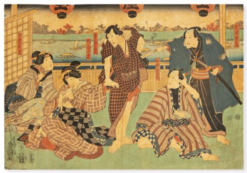  Utagawa Kunisada II (Toyokuni III) 1786-1864